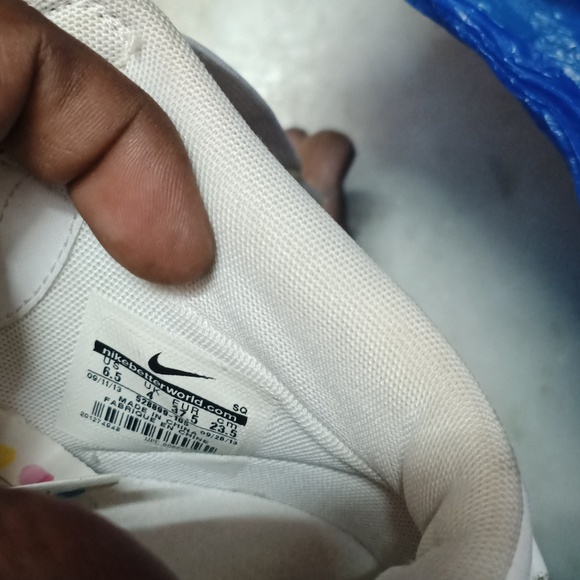 Nike Dunk Sky Hi 528899-105 Wedge High Top Sneaker, White Women's U.S 6.5 - Picture 10 of 10